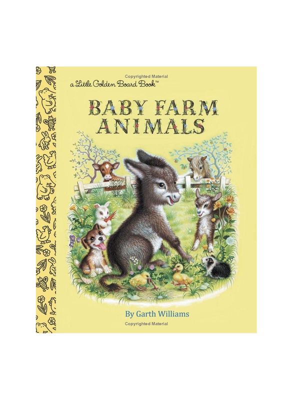 Baby Farm Animals Little Golden Hardcover Book LGB