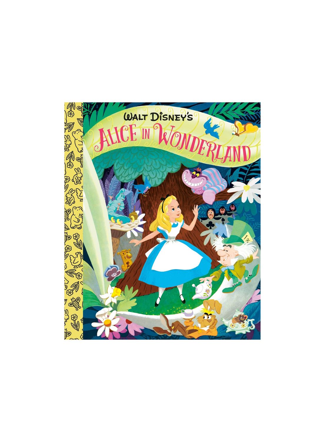 Alice In Wonderland Little Golden Hardcover Book LGB