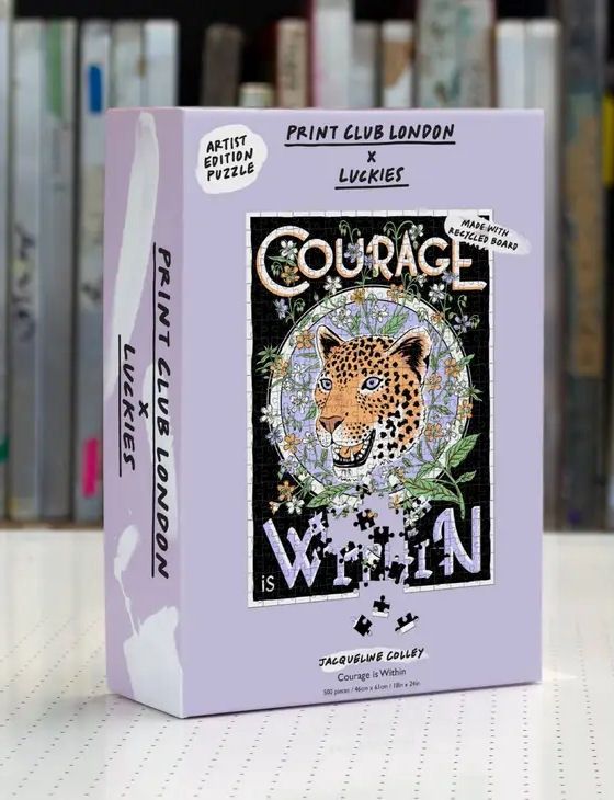 Courage Is Within 500 Piece Puzzle
