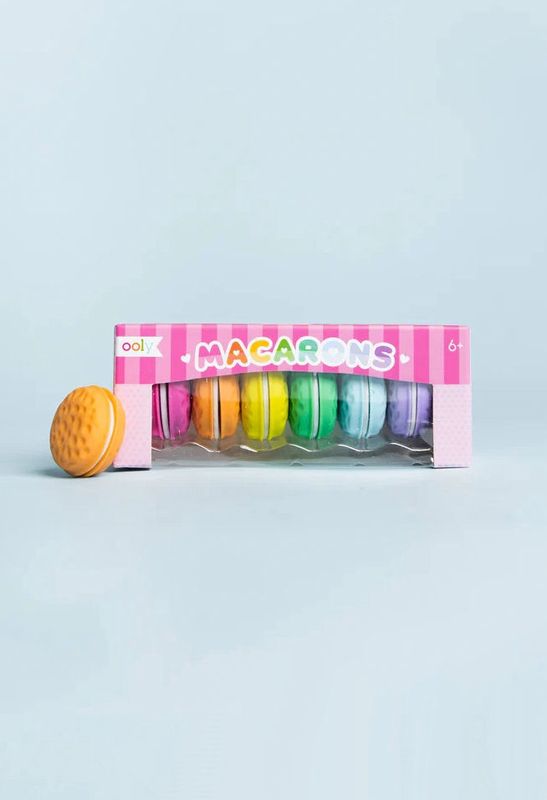 Macarons Scented Eraser Set