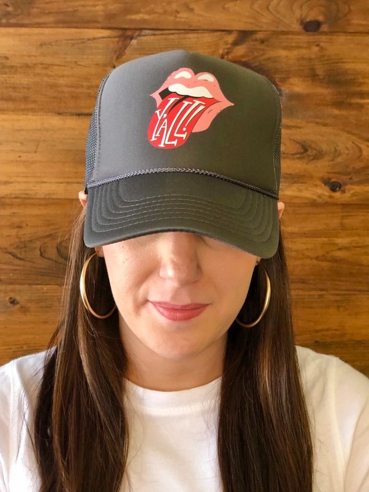 Y’all Tongue Trucker Hat
