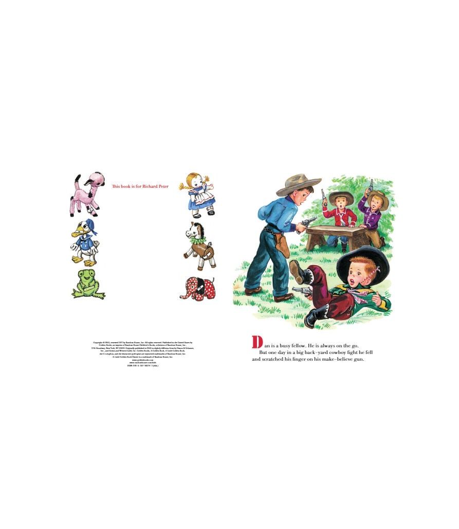 Doctor Dan The Bandage Man Little Golden Hardcover Book LGB