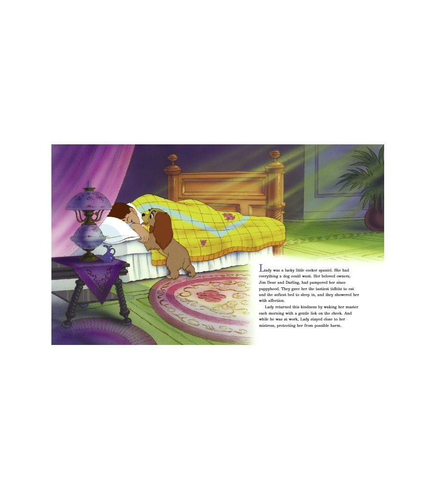 Lady And The Tramp Little Golden Hardcover Book LGB