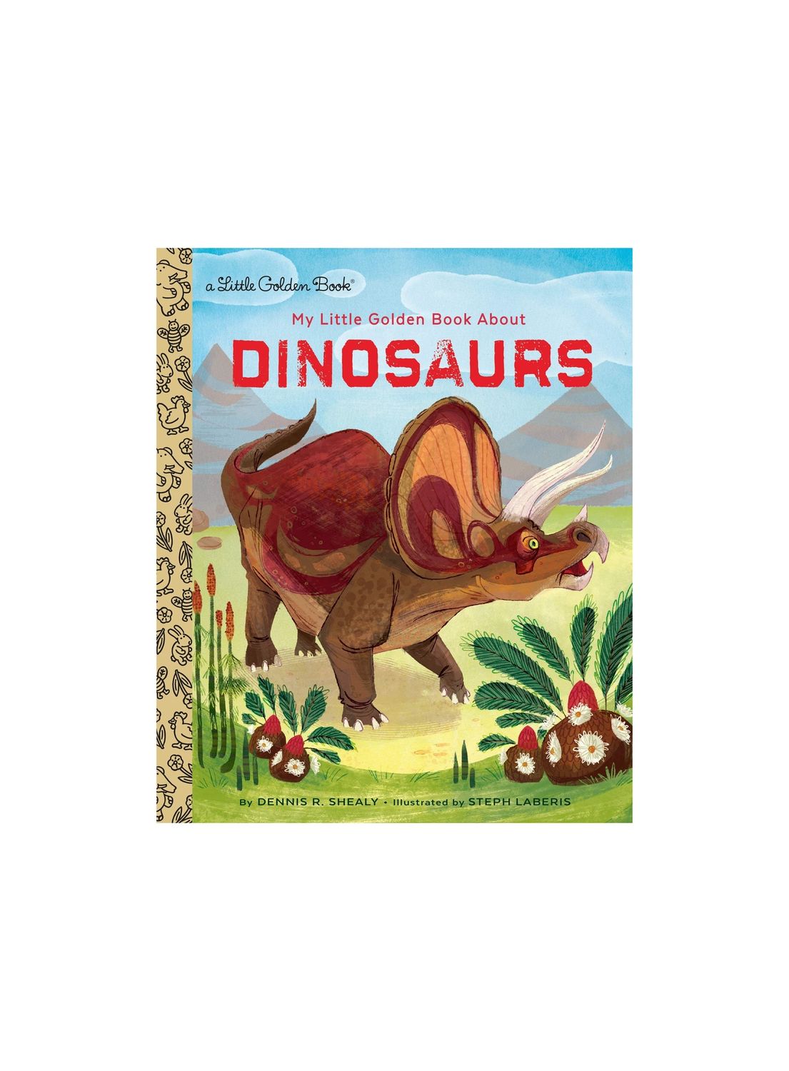 My Little Golden Book About Dinosaurs Hardcover Book LGB