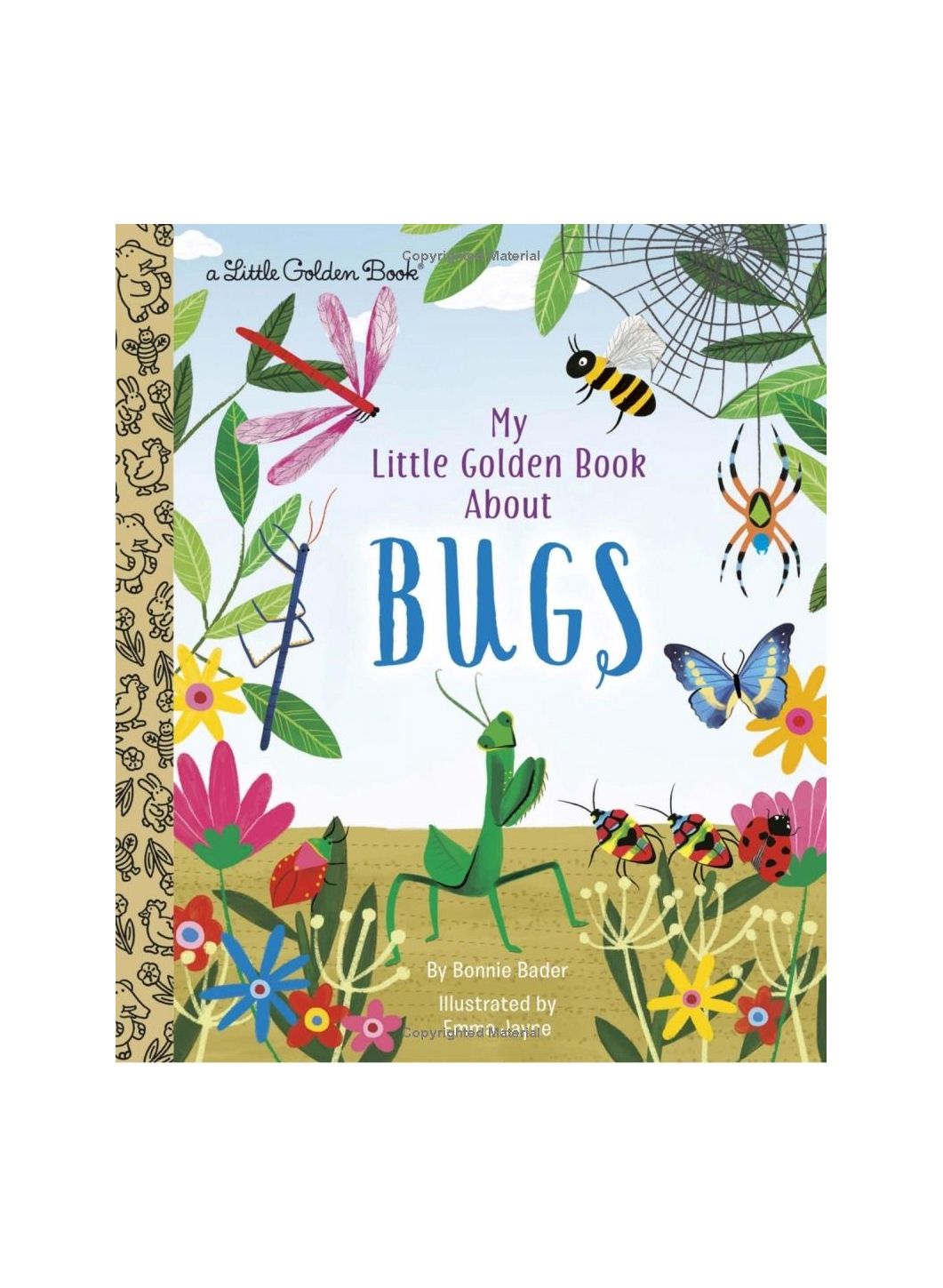 My Little Golden Book About Bugs Hardcover Book LGB
