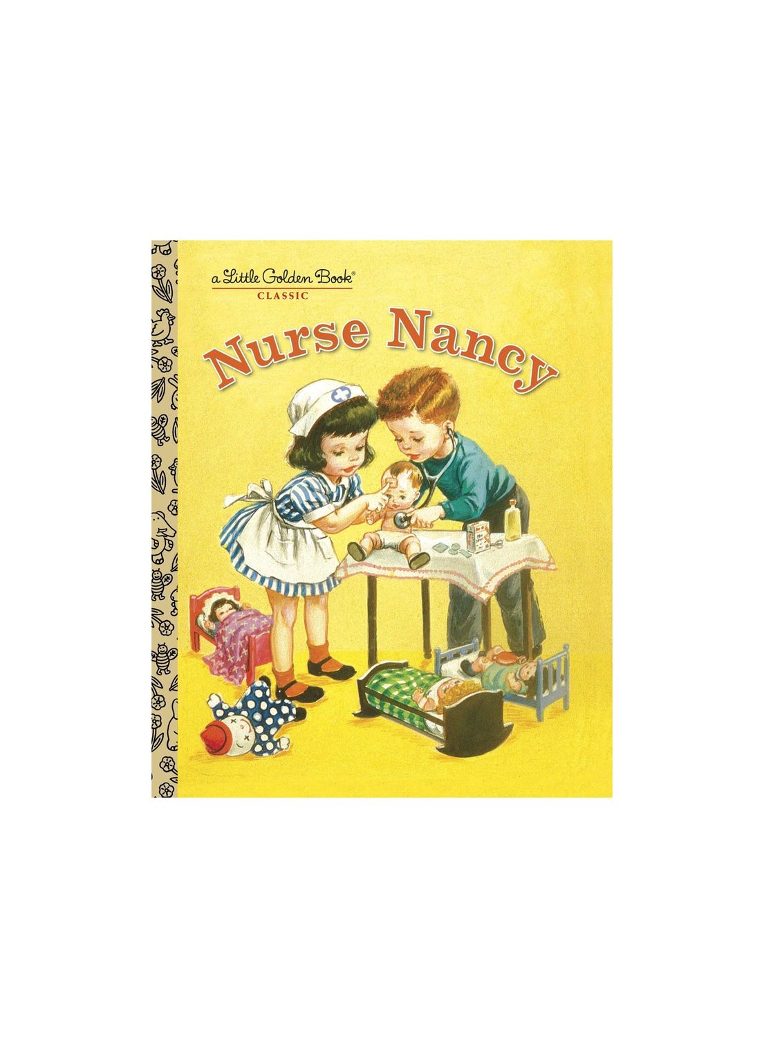 Nurse Nancy Little Golden Hardcover Book LGB
