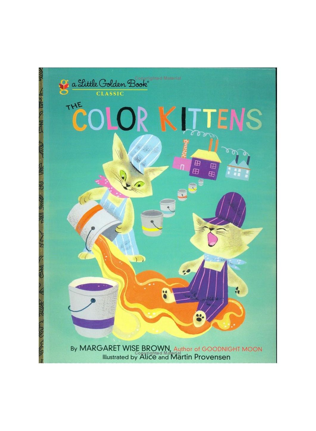 The Color Kittens Little Golden Hardcover Book LGB