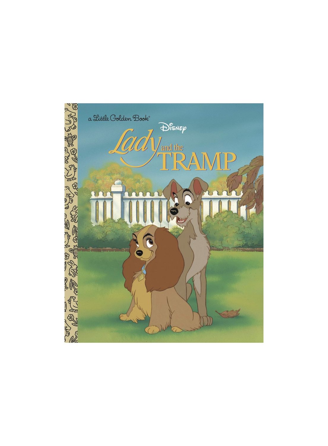 Lady And The Tramp Little Golden Hardcover Book LGB