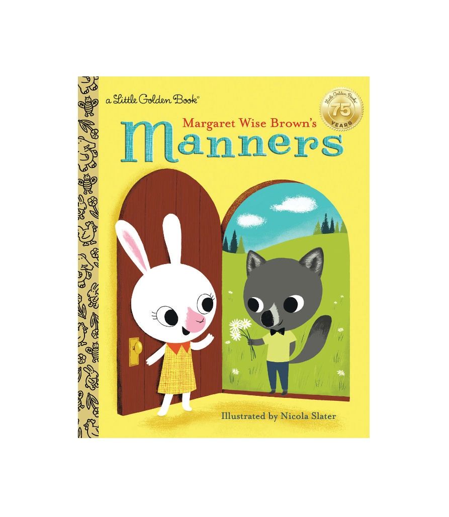 Margaret Wise Brown&#39;s Manners Little Golden Hardcover Book LGB