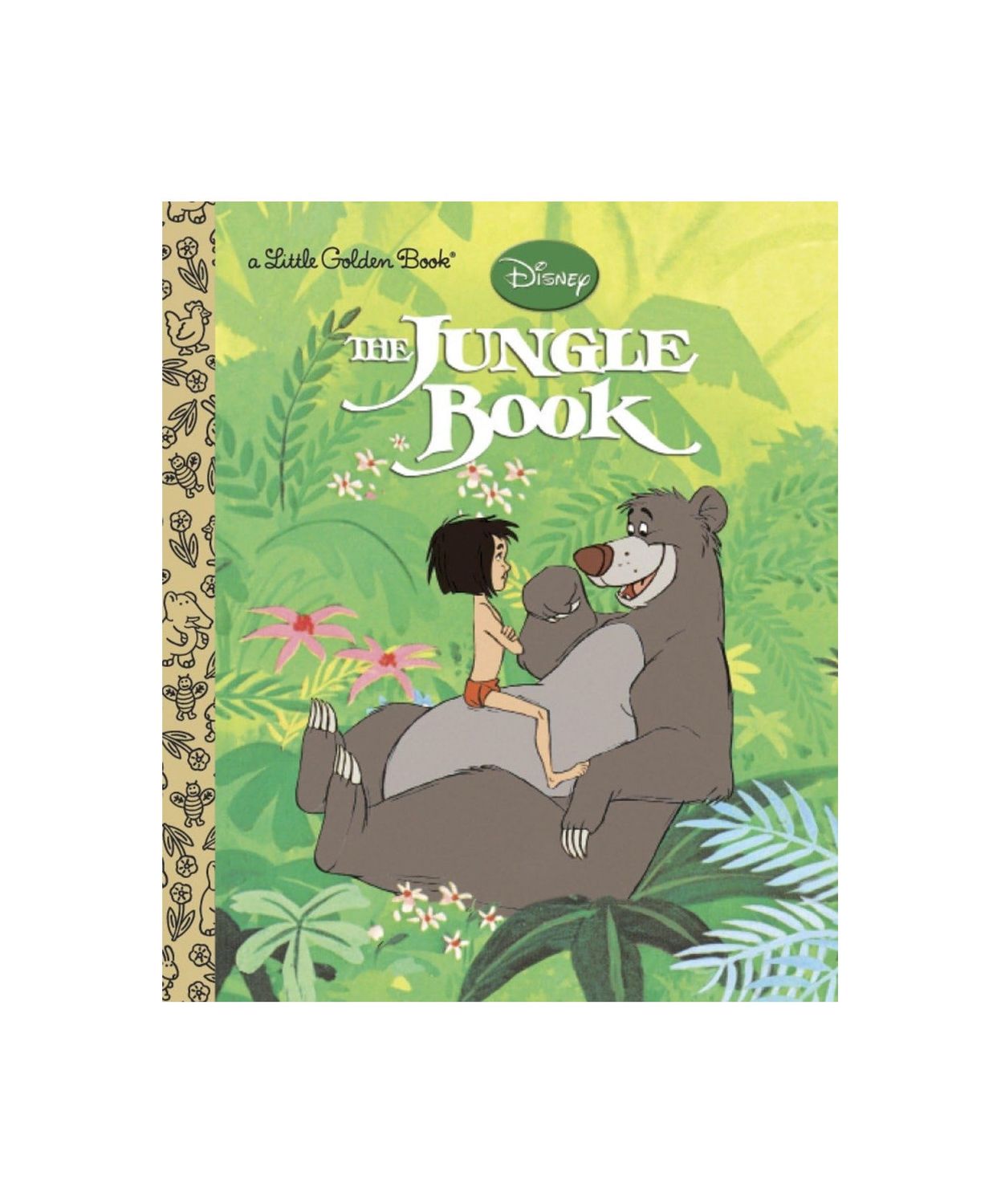 The Jungle Book Little Golden Hardcover Book LGB