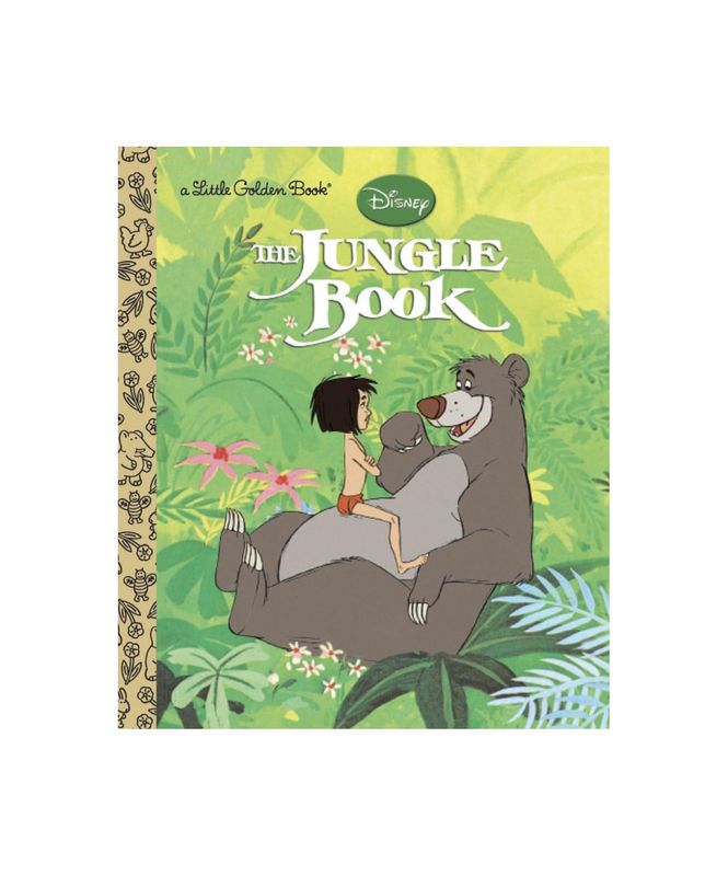 The Jungle Book Little Golden Hardcover Book LGB