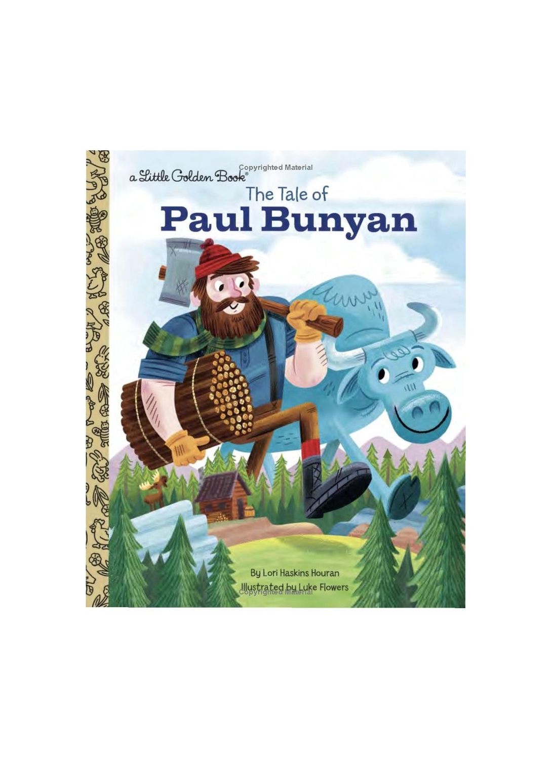 The Tale Of Paul Bunyan Little Golden Book LGB