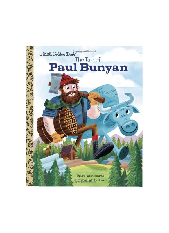 The Tale Of Paul Bunyan Little Golden Book LGB