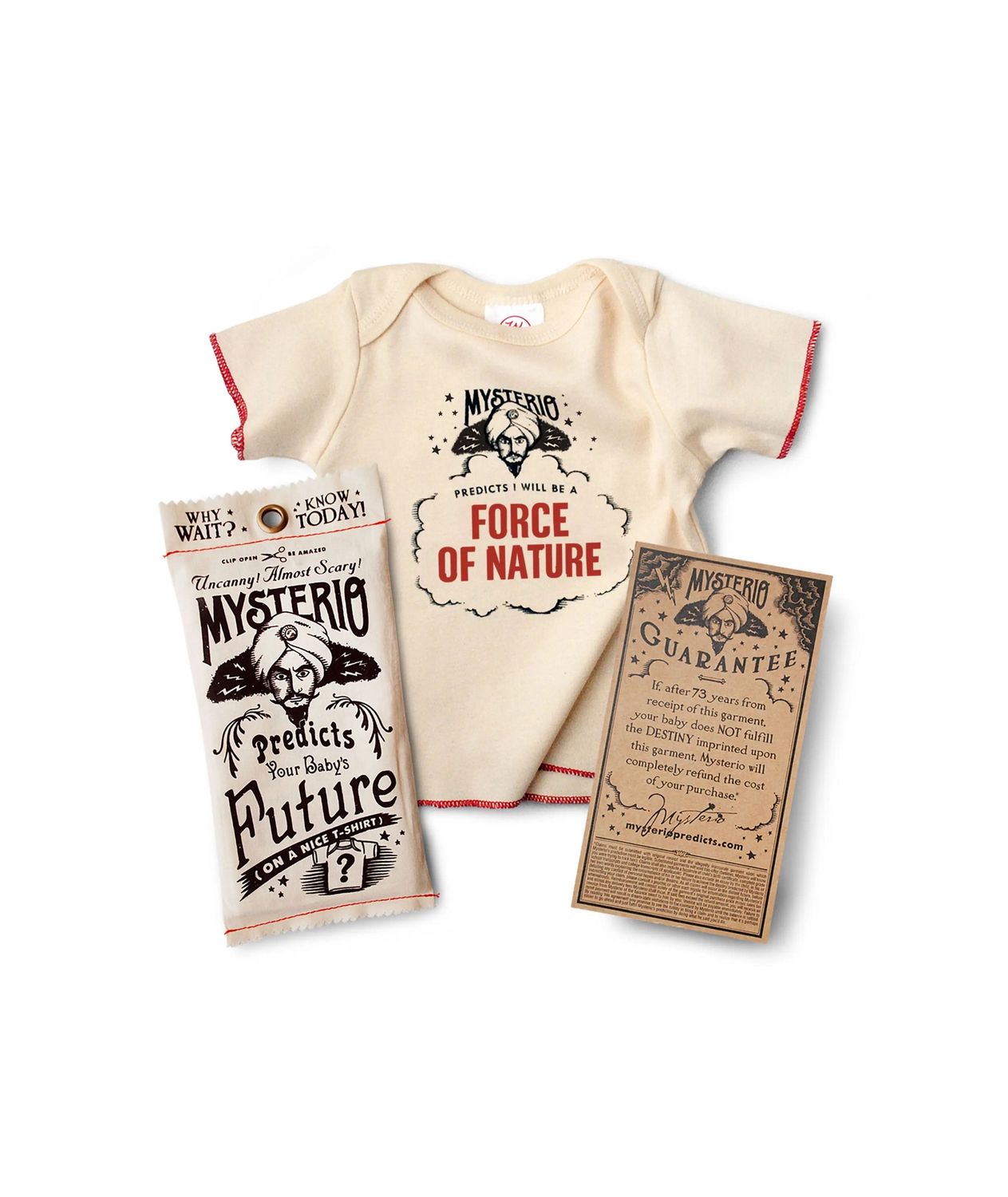 Mysterio Future Predicting Infant Tee, 12 Possible Predictions
