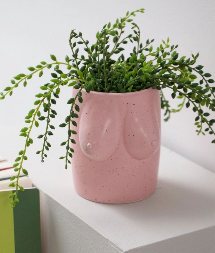 Pink Tits Boobs Vase