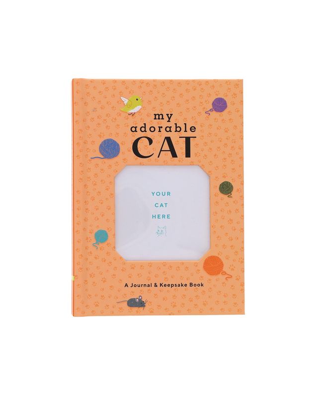 My Adorable Cat: A Journal And Keepsake Hardcover Book