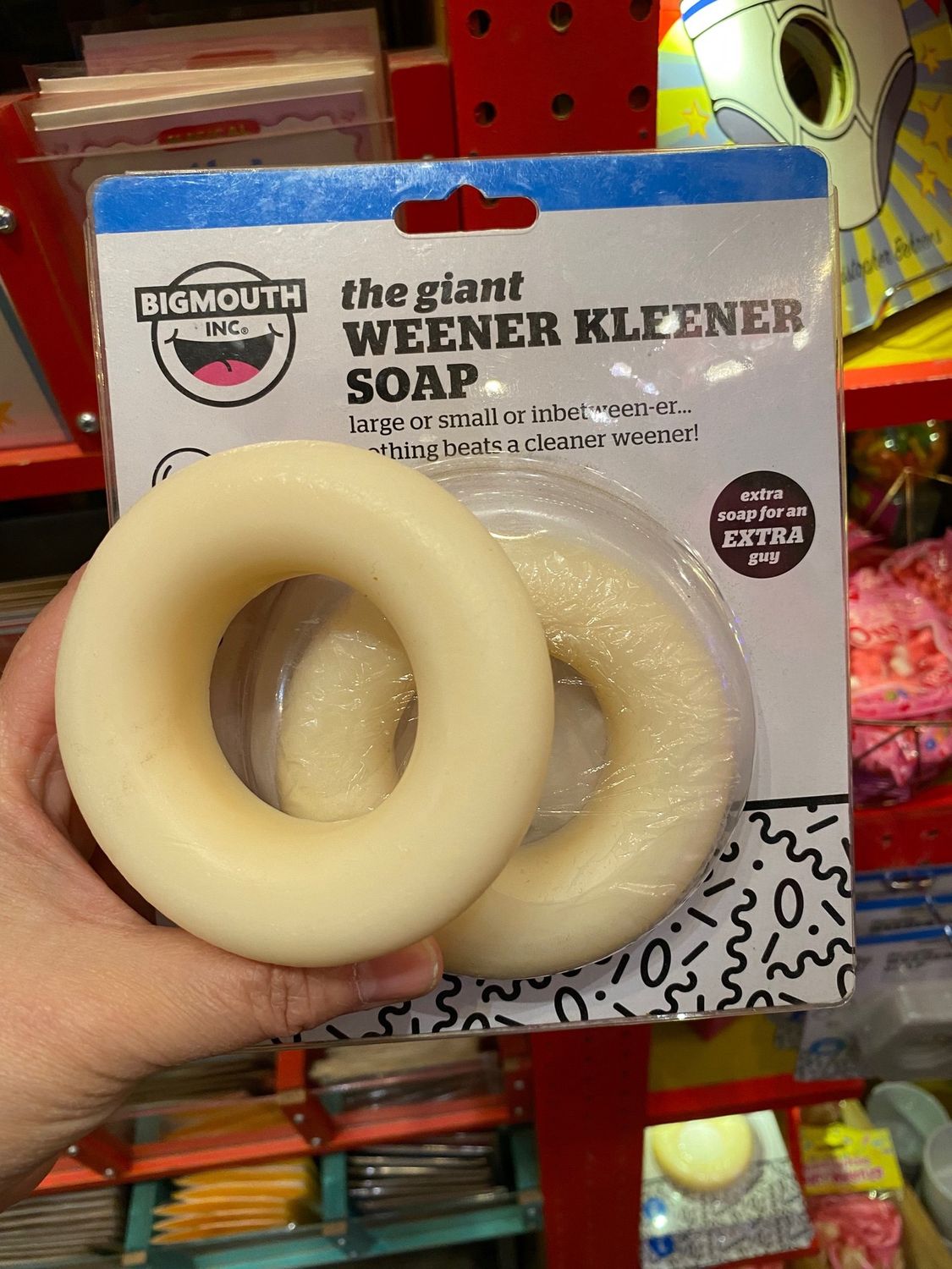 The Giant Weener Kleener Soap