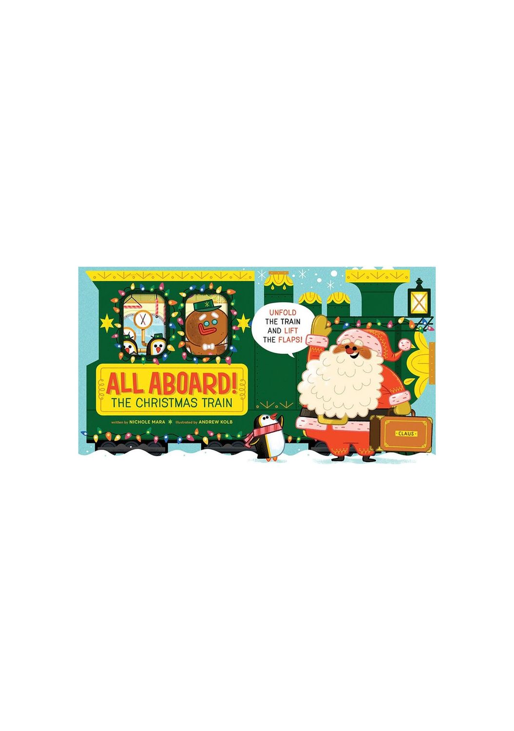 All Aboard The Christmas Train Board Book