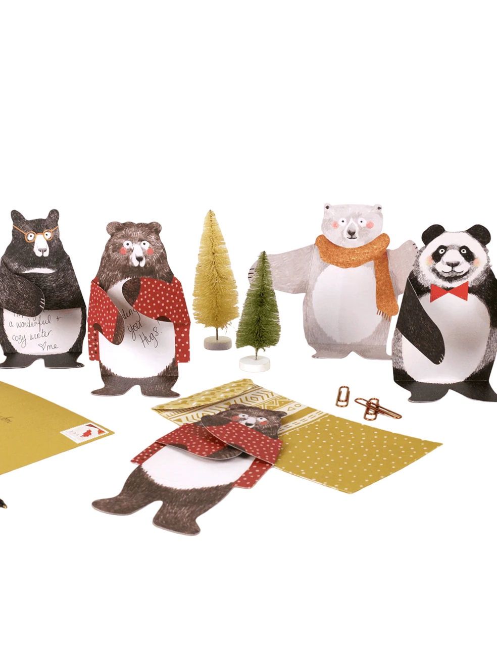 Bear Hugs Notecards And Envelopes Set