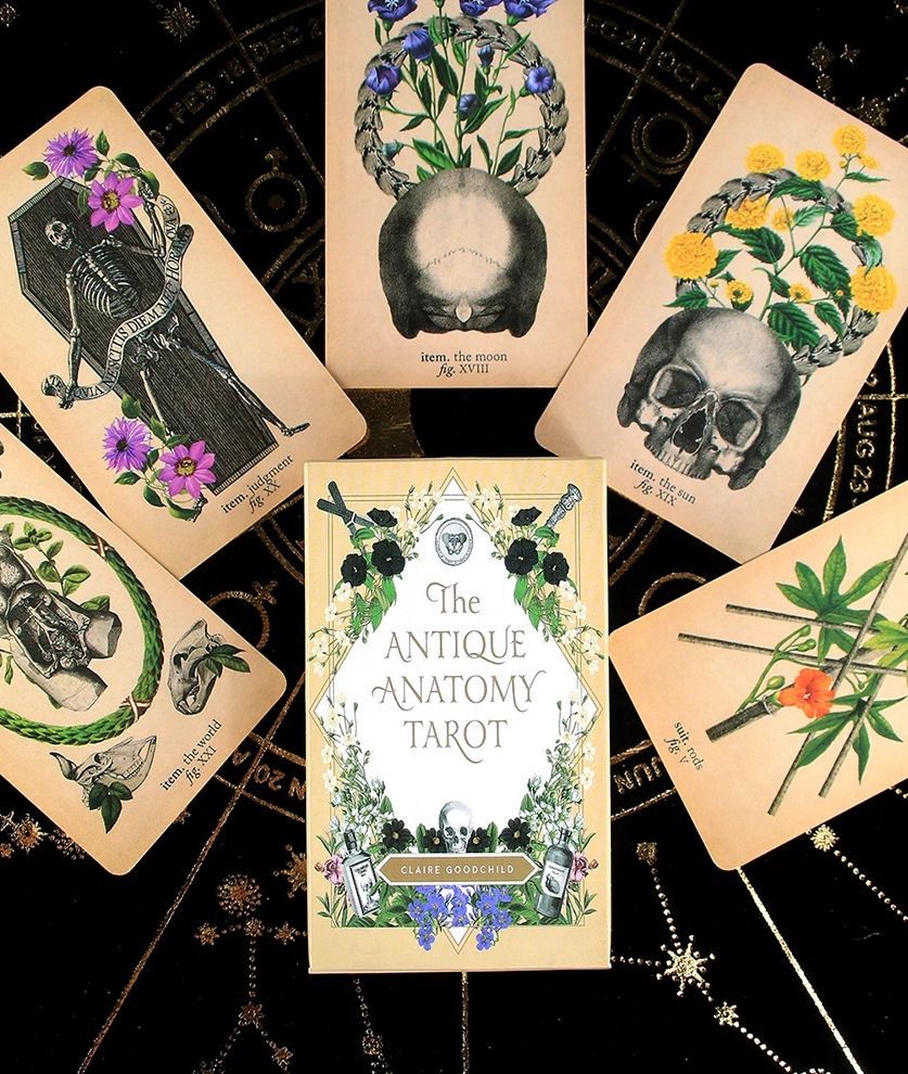 The Antique Anatomy Tarot Kit: Deck and Guidebook for the Modern Reader