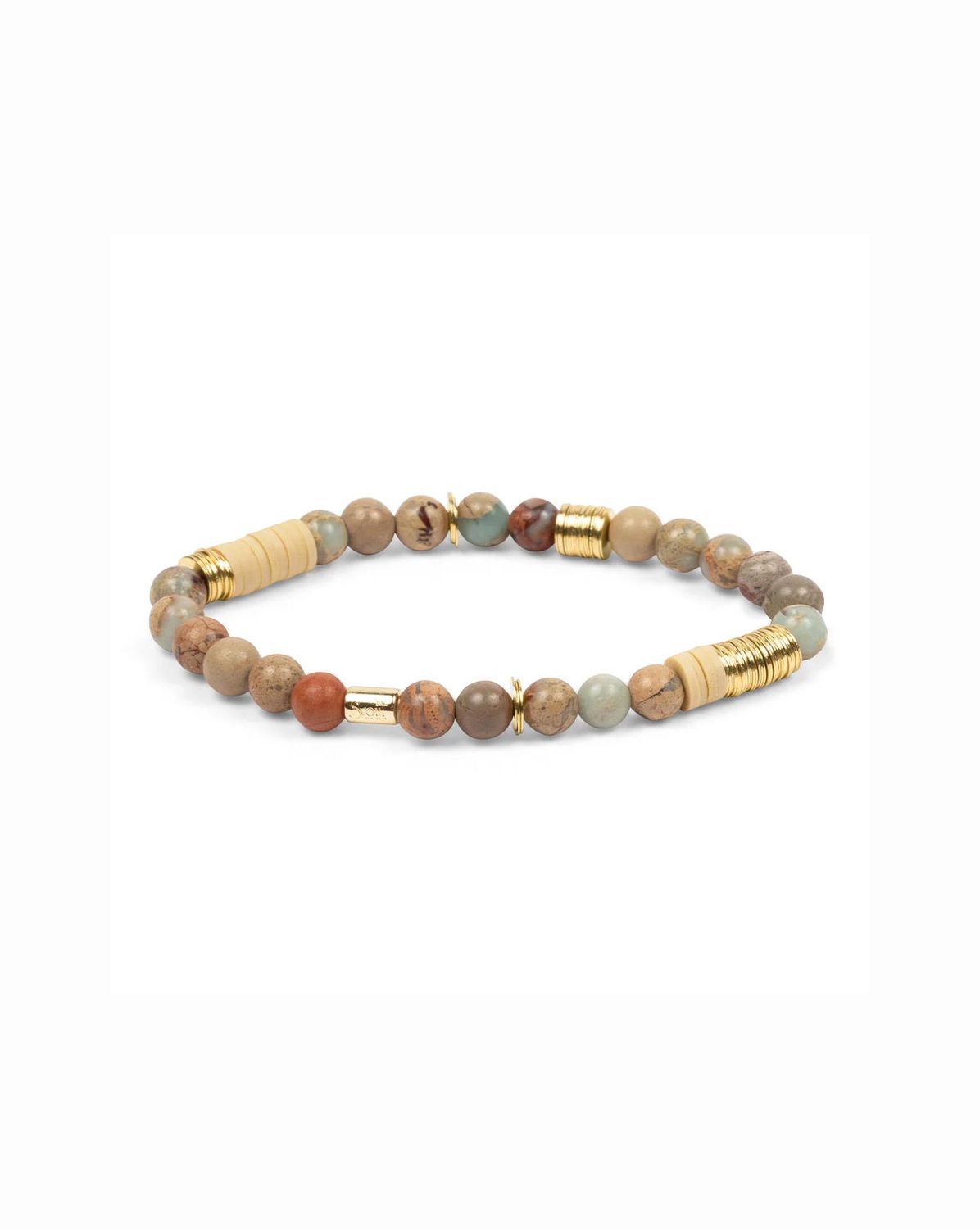 Aqua Terra Stone Of Peace Intermix Stacking Bracelet