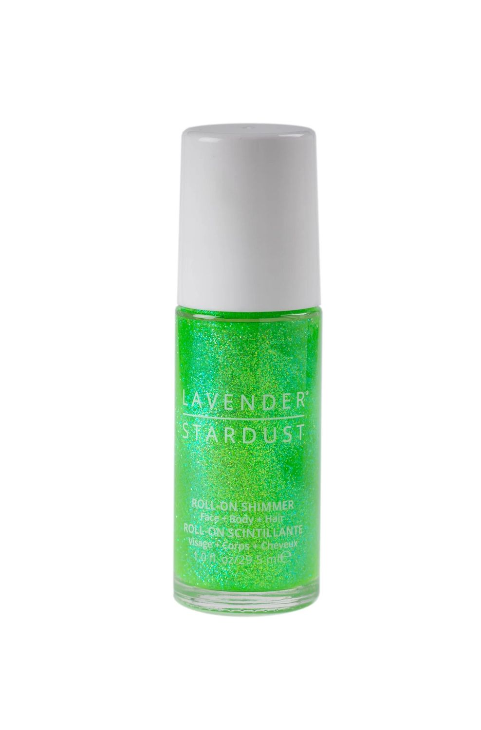 Bright Green Wicked Brat Roll On Shimmer Glitter