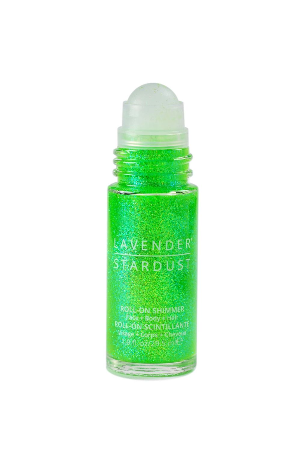 Bright Green Wicked Brat Roll On Shimmer Glitter