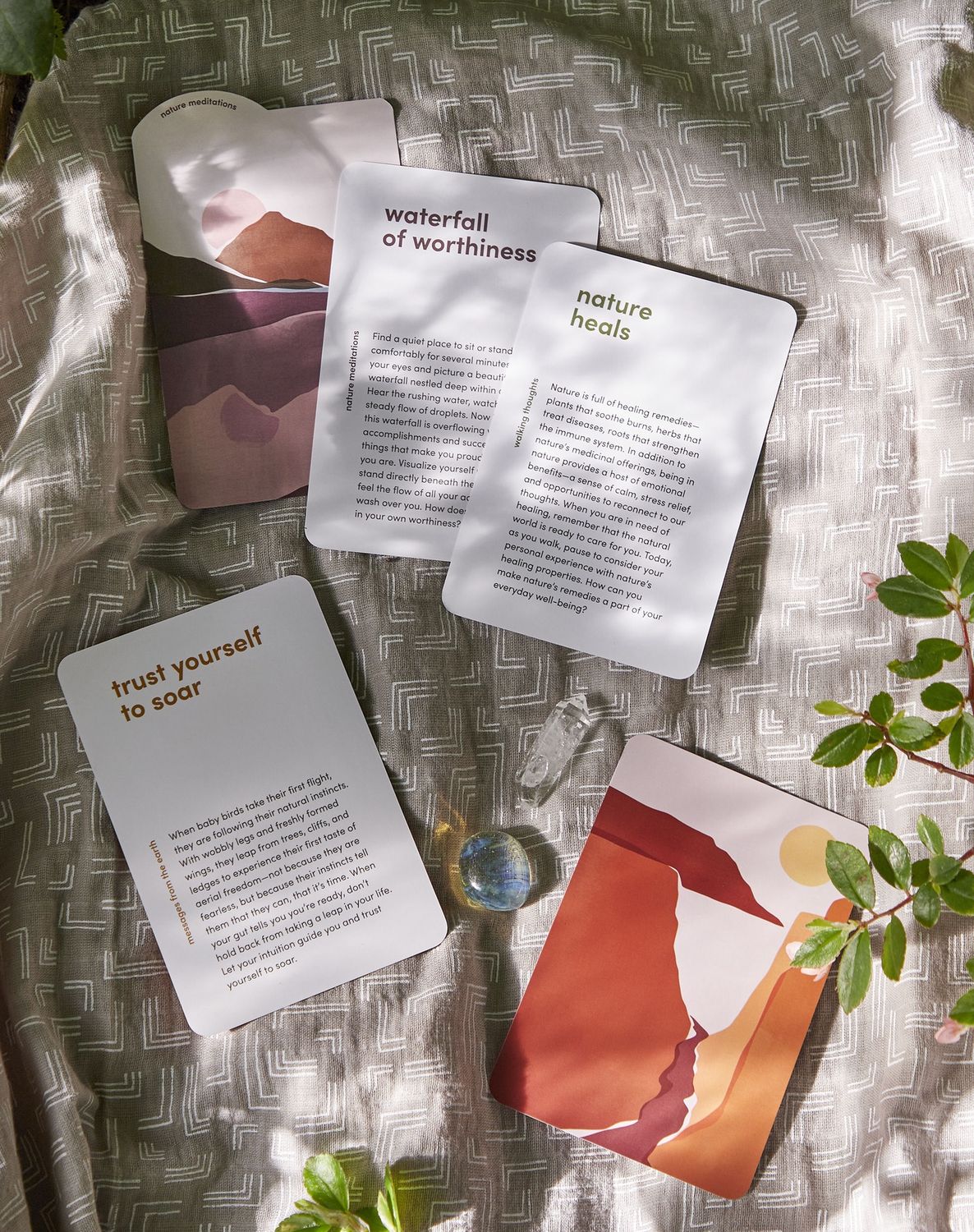 Nature Meditations Card Deck