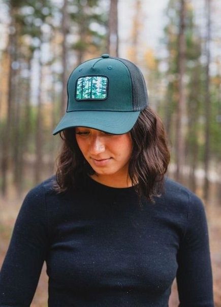 Watercolor Woodland Trucker Hat