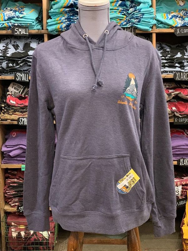 The Mountains Are Calling And I Must Go Asheville, North Carolina Navy Blue Hoodie