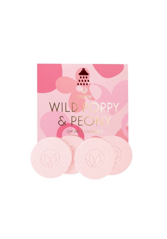 Wild Poppy And Peony Shower Steamers