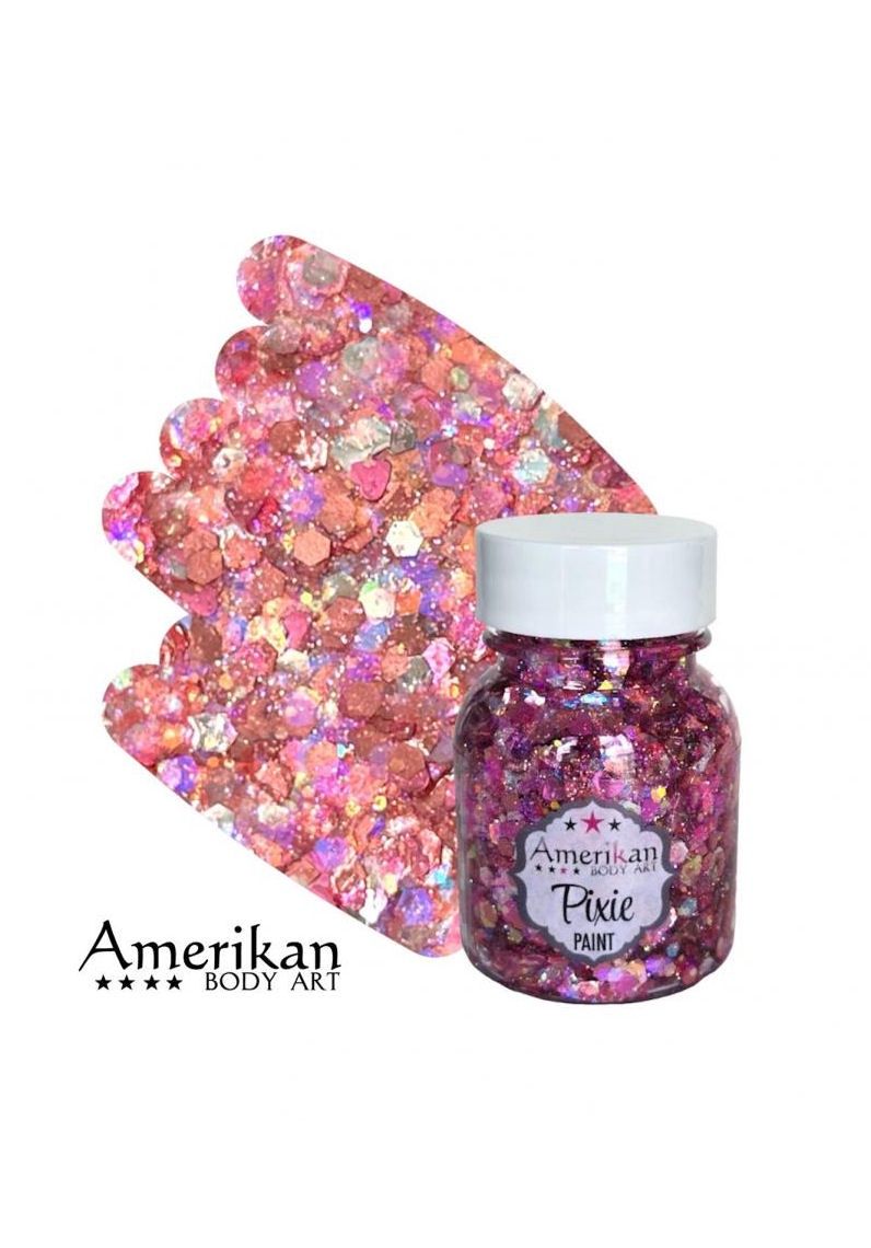 Pretty In Pink Pixie Paint Body Glitter