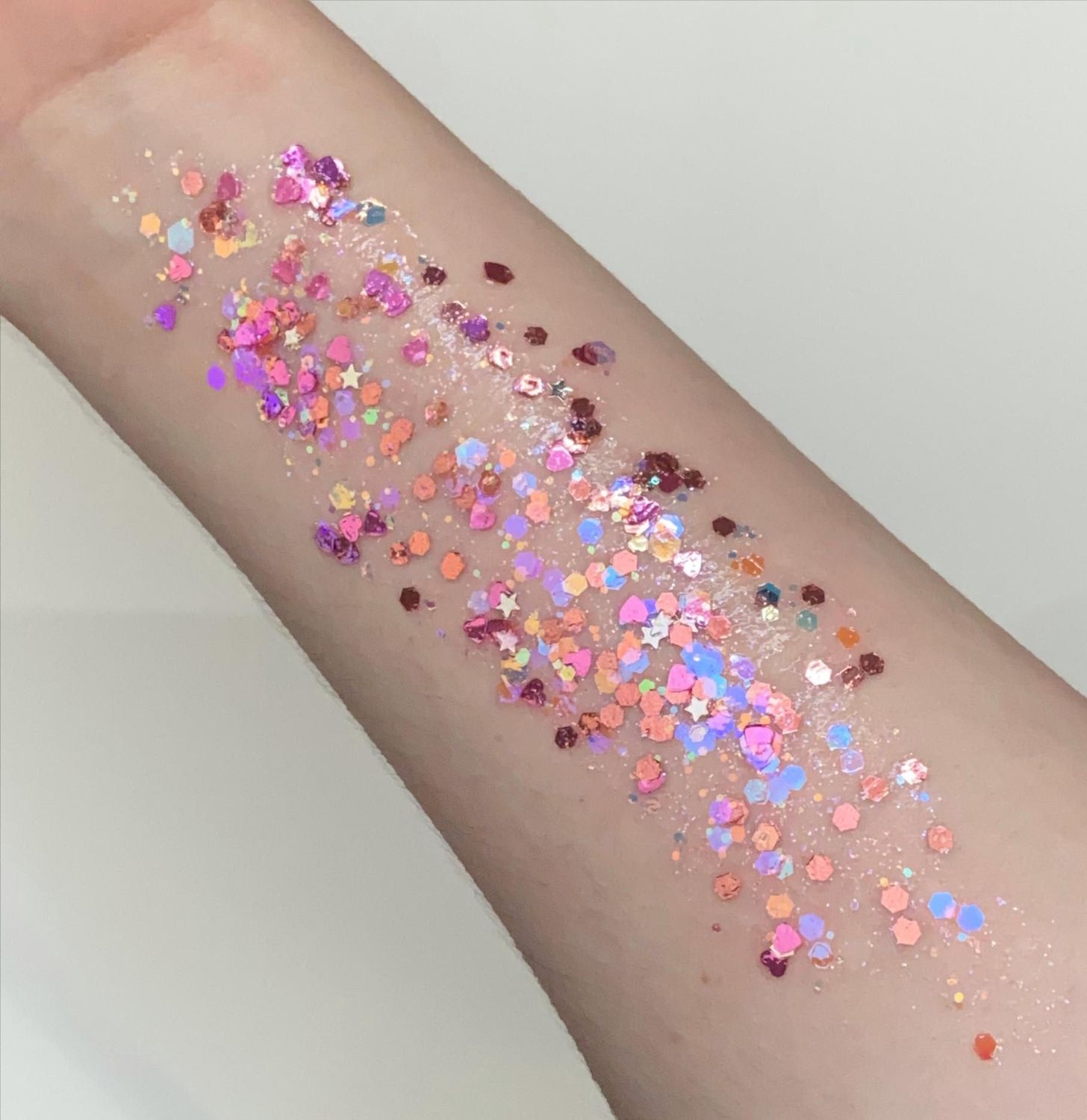Pretty In Pink Pixie Paint Body Glitter