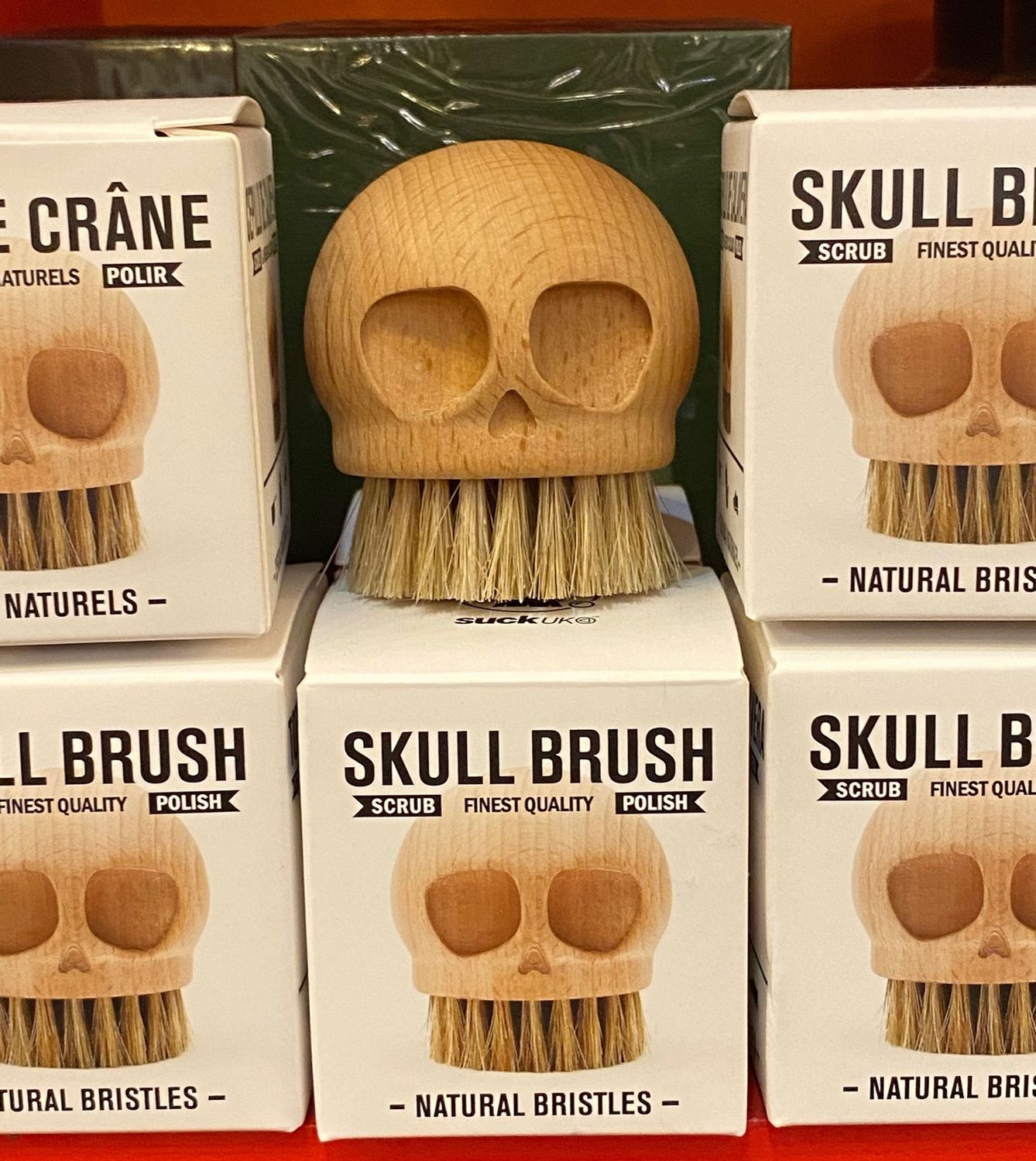 Skull Nail Brush