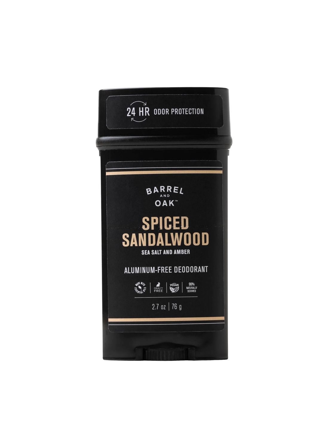 Barrel And Oak Spiced Sandalwood Deodorant