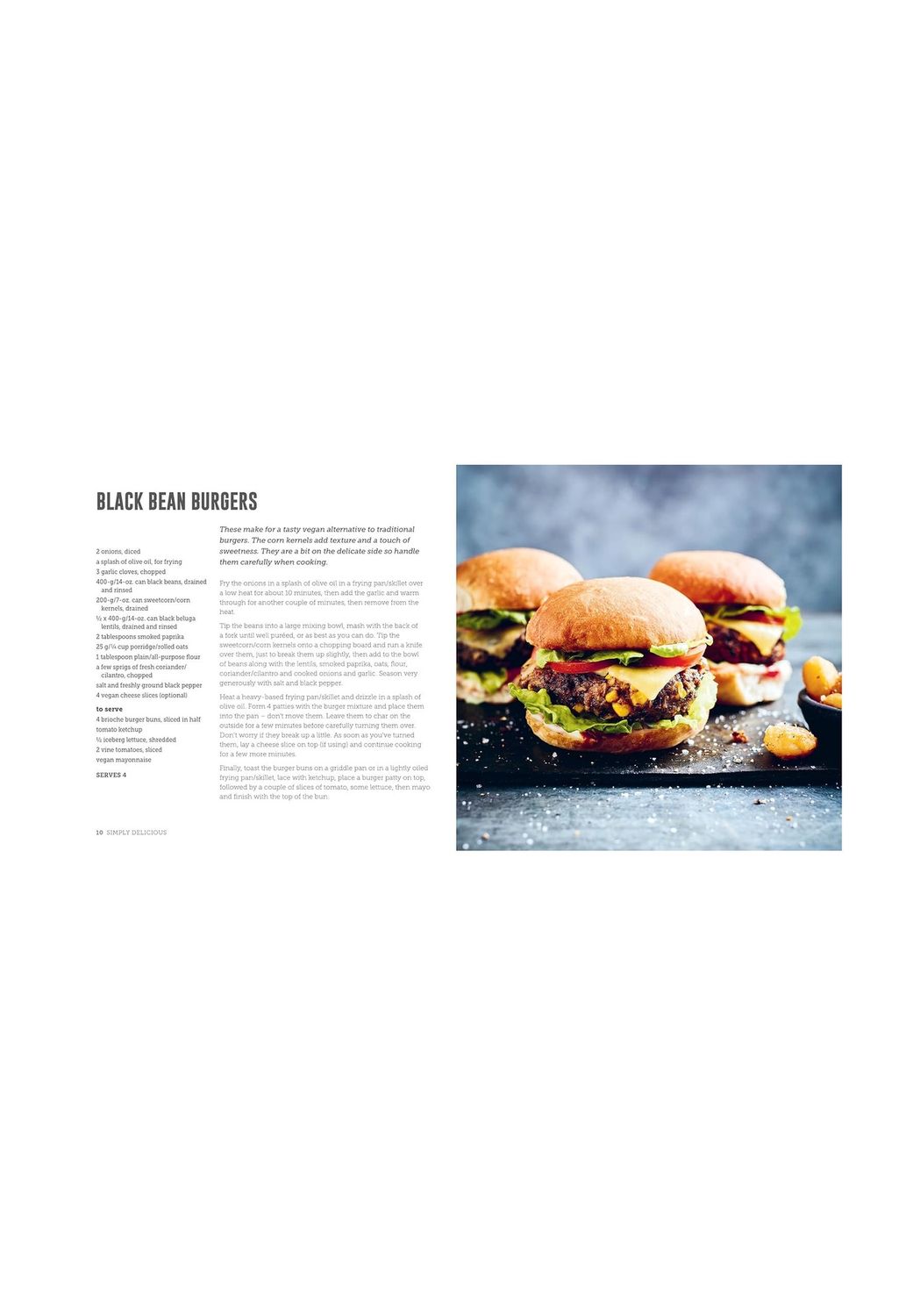 Burgers Hardcover Cookbook