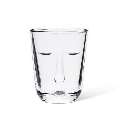 Resting Face Tumbler Glass