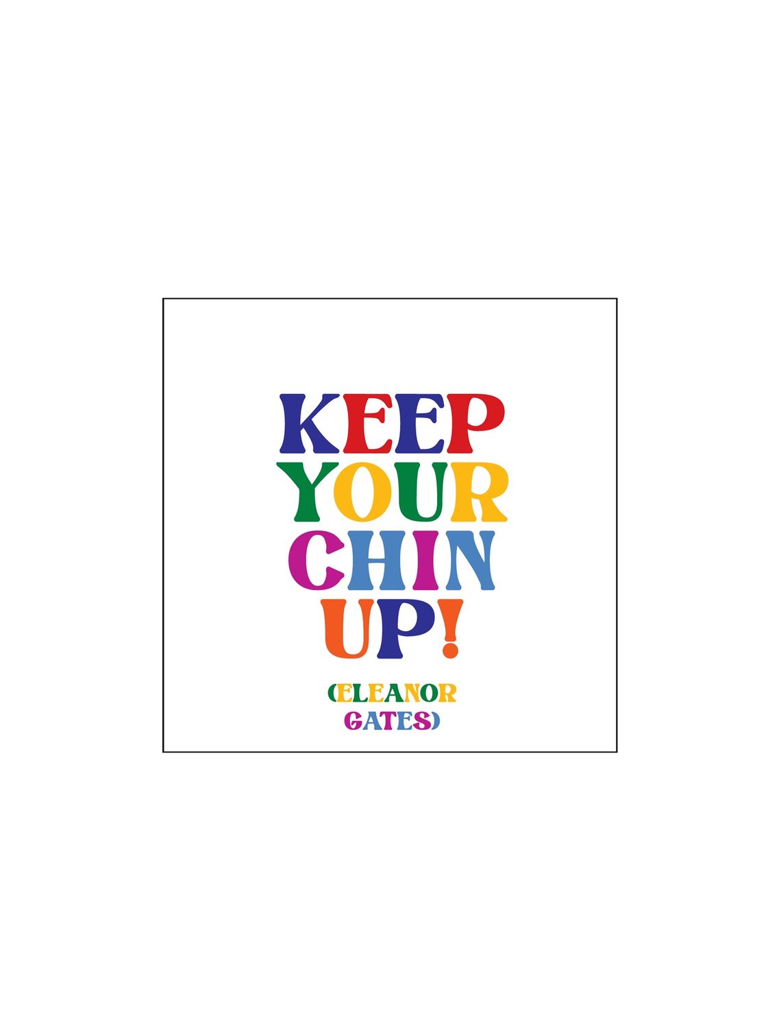 Keep Your Chin Up! Magnet