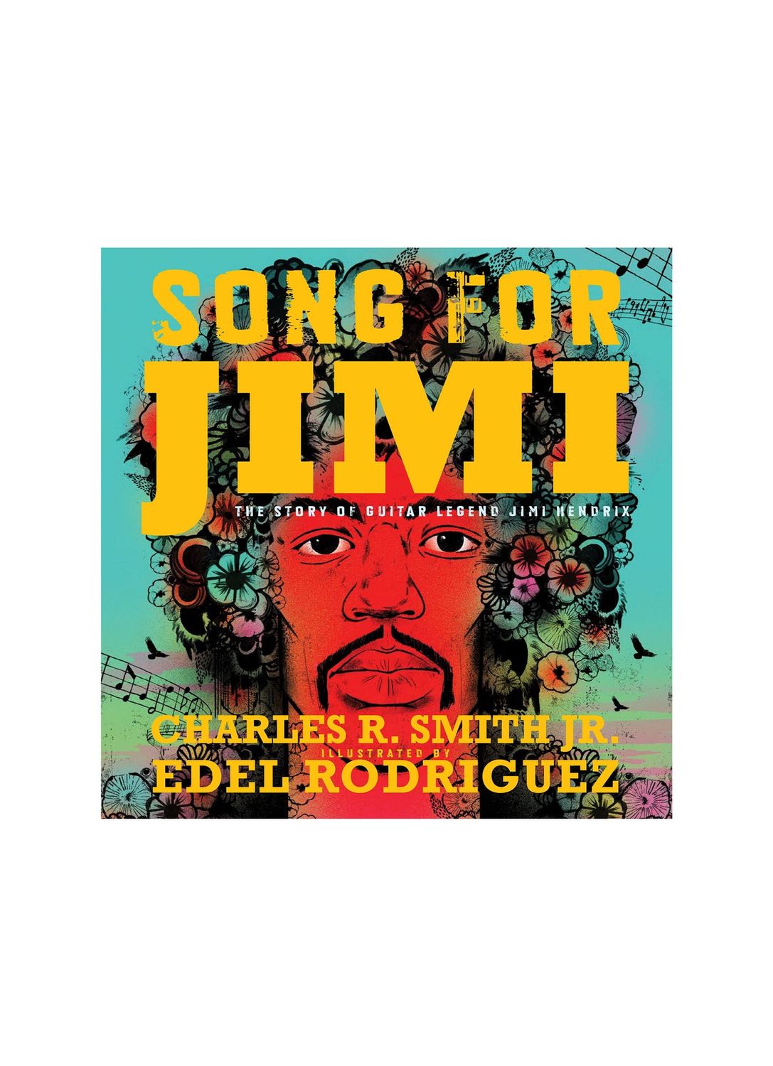 Song for Jimi The Story of Guitar Legend Jimi Hendrix Hardcover Book