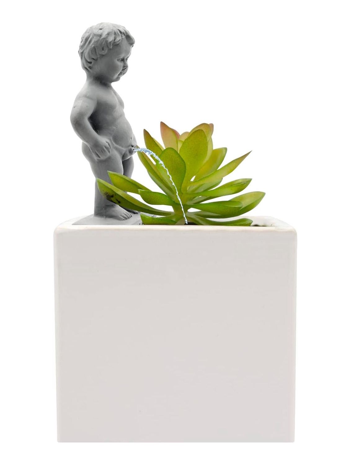 Pee My Plants Watering Garden Statue Decoration
