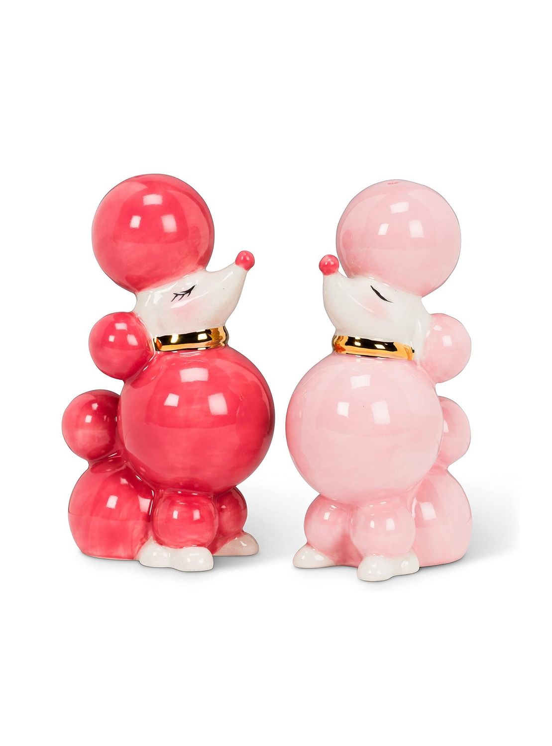Poodle Salt And Pepper Shaker Set