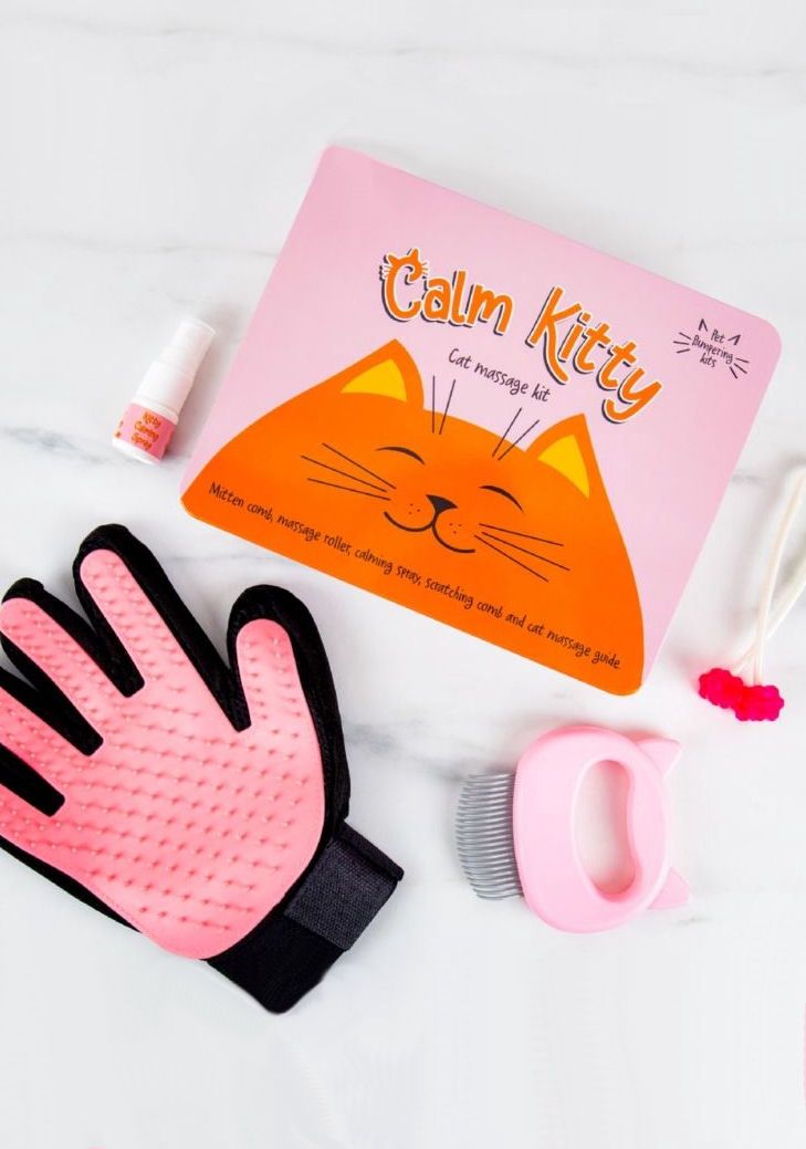 Calm Kitty Cat Massage Kit
