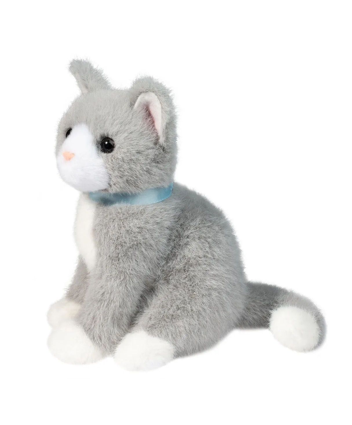 Mini Gray Cat Stuffed Animal