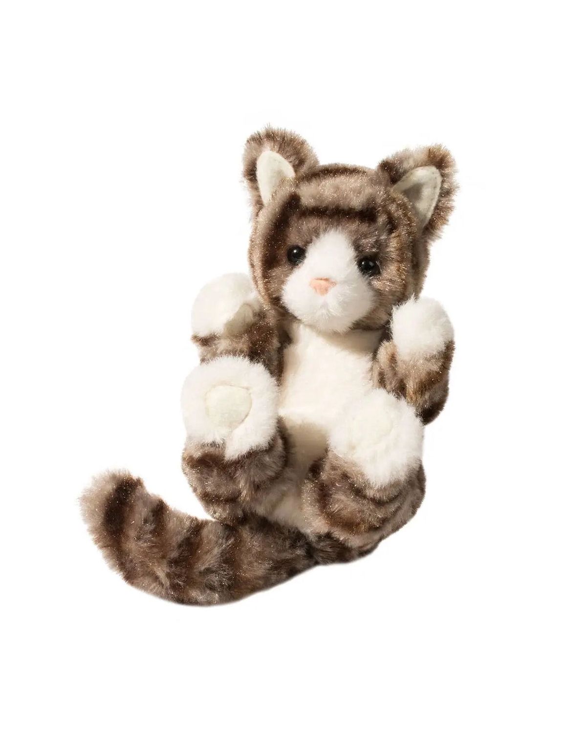 Lil Baby Gray Striped Cat Stuffed Animal