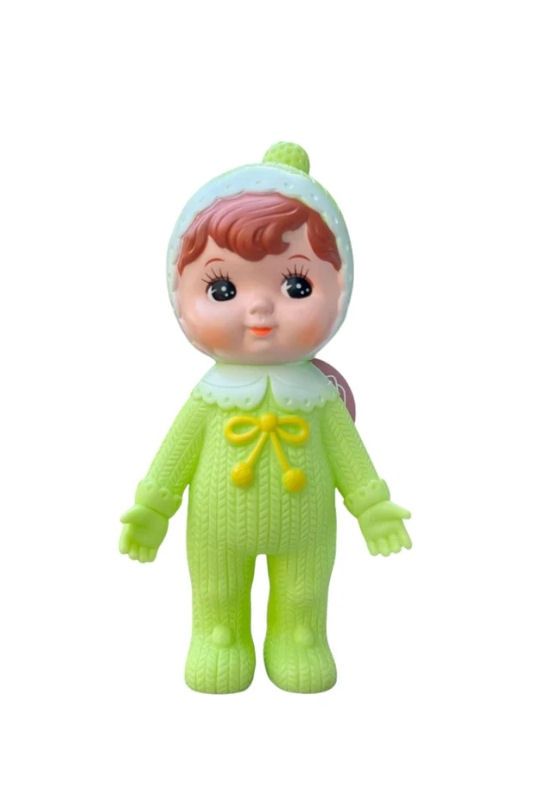 Kodama Sangyo Charmy Chan Bright Green Doll