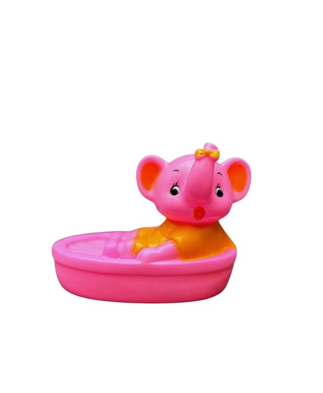 Kodama Sangyo Bathing Pink Elephant Toy