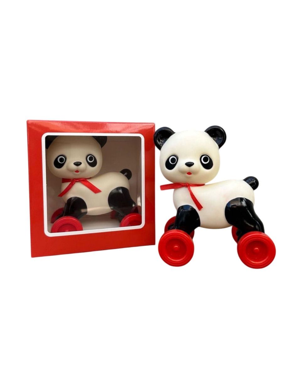 Kodama Sangyo Panda On Wheels Toy