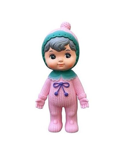 Kodama Sangyo Charmy Chan Pink With Blue Doll