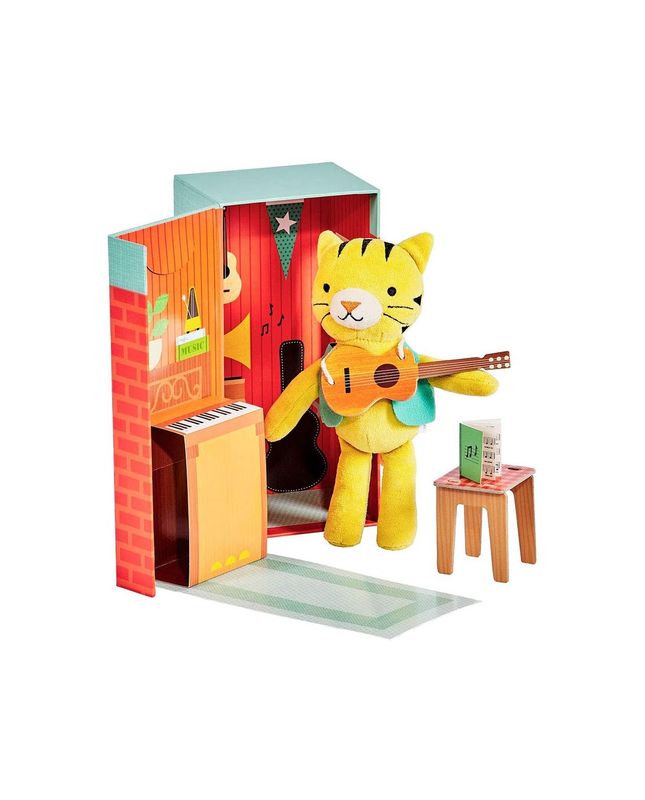 Theodore The Tiger in The Music Room Play Set