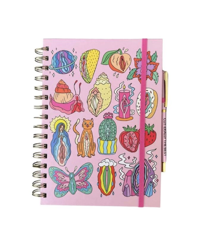 Vagina Journal Notebook With Pen